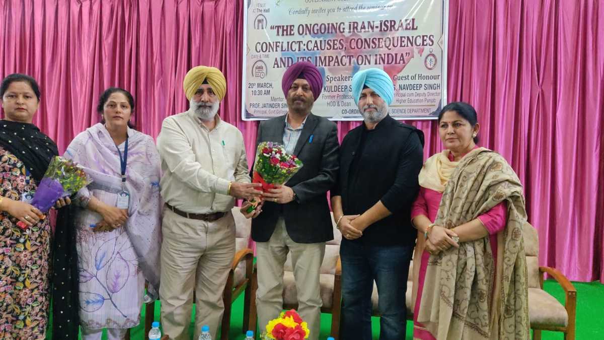 2026-03-20 Seminar on the causes of the Iran–Israel conflict - its consequences - and its impact on India